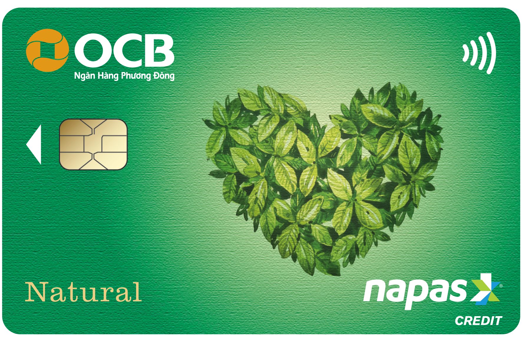 OCB NATURAL CREDIT - THẺ TÍN DỤNG NỘI ĐỊA